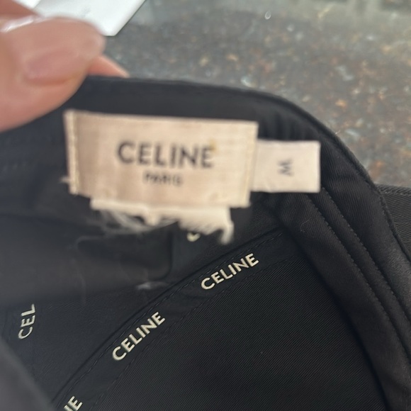 COPY - Celine baseball cap in cotton black size medium - Picture 4 of 4